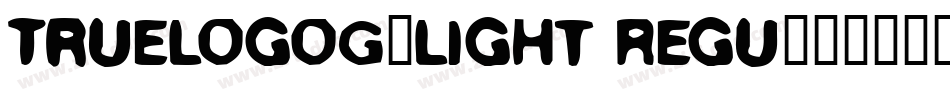 TrueLogoG-Light Regu字体转换